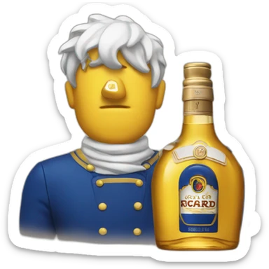 Ricard bouteille sticker