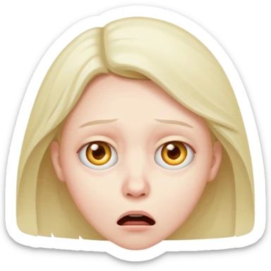 "Fear is quieter" sticker