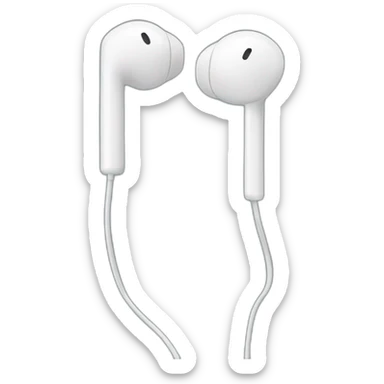 earphones sticker