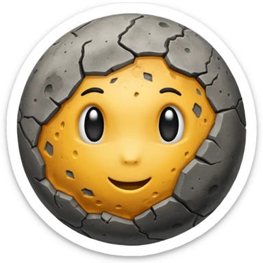 Planet mercury sticker
