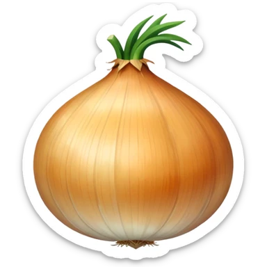 Onion sticker