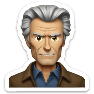 Clint Eastwood sticker