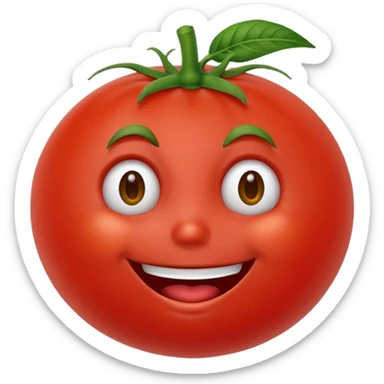 Bob the Tomato from VeggieTales sticker