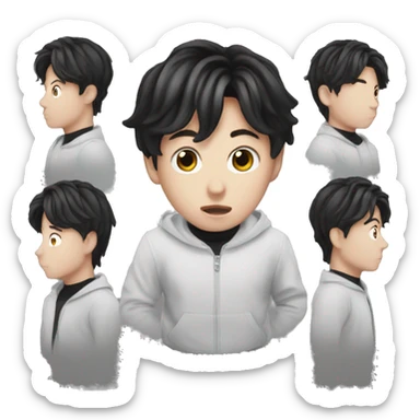 Jungkook emoji  sticker