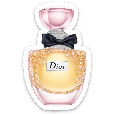 Dior perfume  sticker