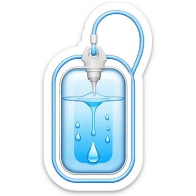 IV medical  sticker