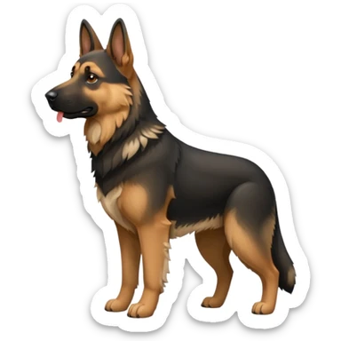 German shepard sticker