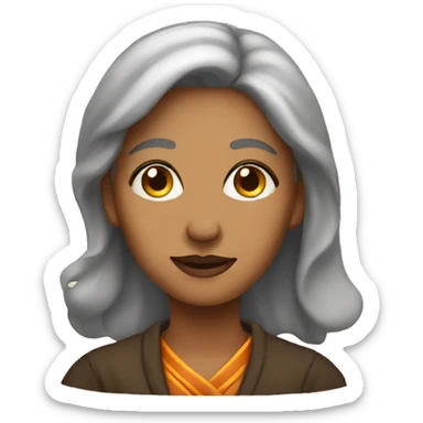 female astrologer sticker