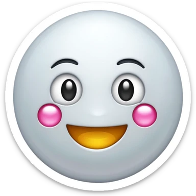 Hazme un emoji de perlas sticker