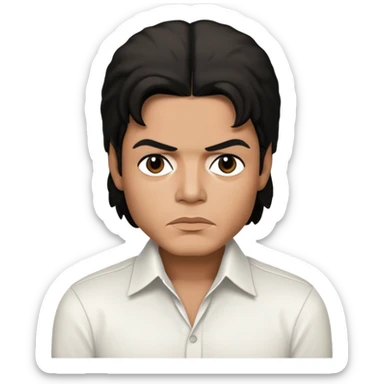 bad michael jackson sticker