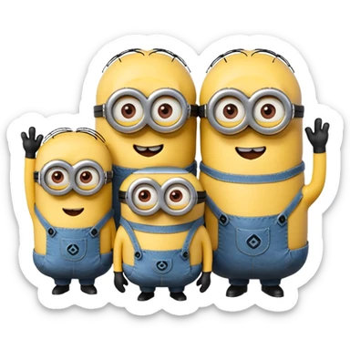 Minions🤰 sticker