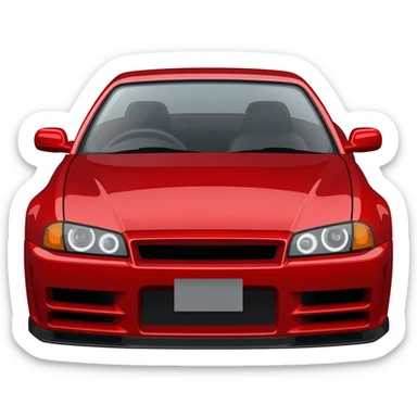 Nissan skyline r34 sticker