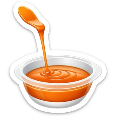 fast food dipping sauce  sticker