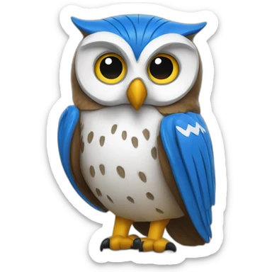 Sheffield Wednesday owl sticker
