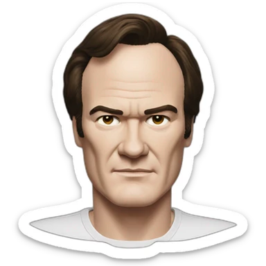Quentin Tarantino sticker