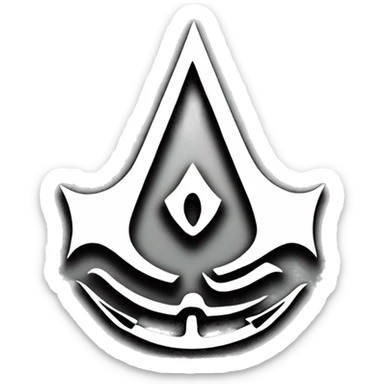 assassins creed logo sticker
