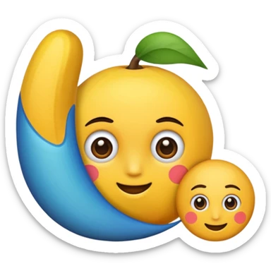 قلب يتكون من من جزء ابيض واسود sticker