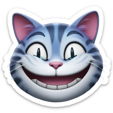 Cheshire Cat  sticker