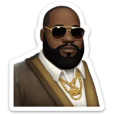 RICK ROSS sticker