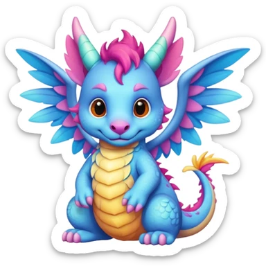 "Dutch Angel Dragon" sticker