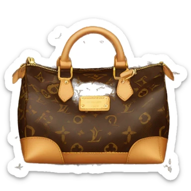 Louis Vuitton bag sticker