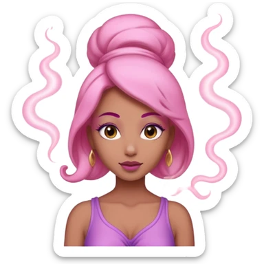 Female genie - pink smoke trail





































 sticker