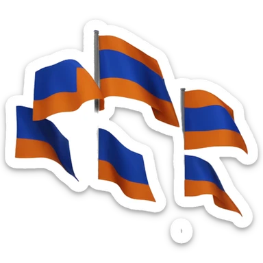 Artsakh flag sticker