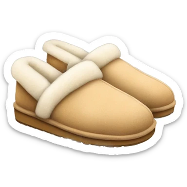 UGG slippers  sticker