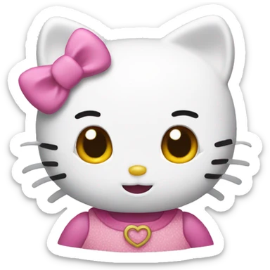 hello kitty sticker