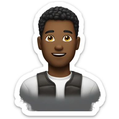 Man 21 years old,  sticker