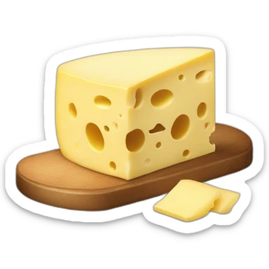 raclette cheese sticker