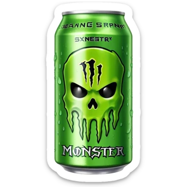 Monster energy drink sticker