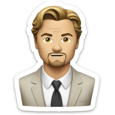 Leonardo DiCaprio in 'Inception' sticker