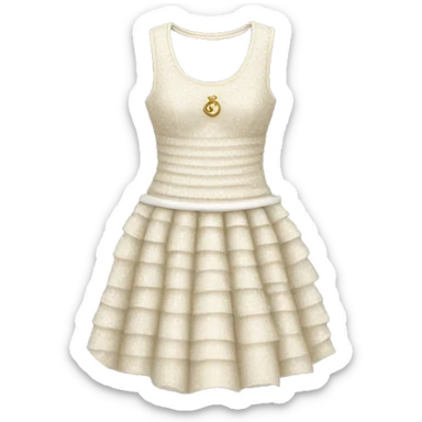 Chanel dress sticker