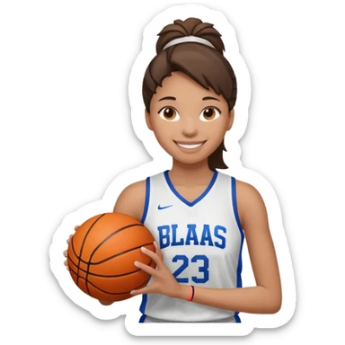 Diva Basketball sticker