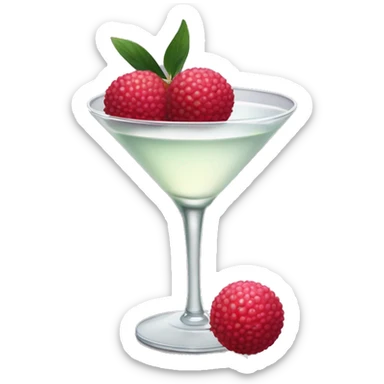 lychee martini sticker
