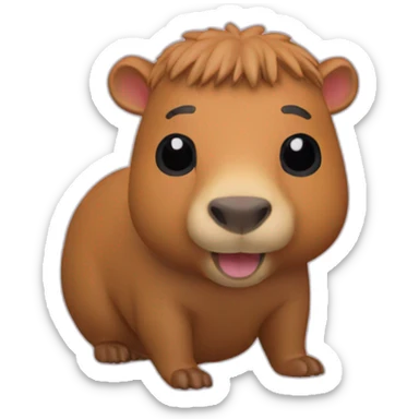 capybara funko pop sticker