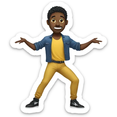 dancer, hihpop, choreography, man sticker