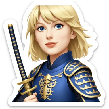 Samurai Strategist sticker