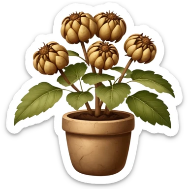 jerusalem antichoke  sticker