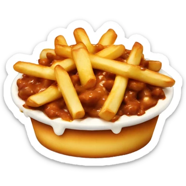 poutine sticker