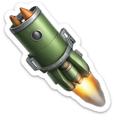 rocket launcher sticker