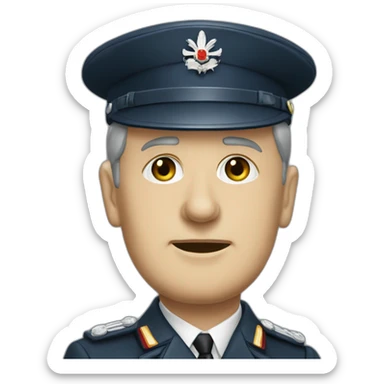 Charles De Gaulle sticker