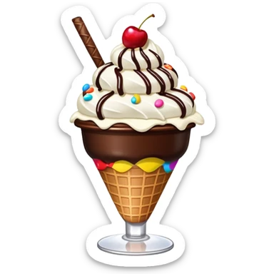 Ice Cream Chocolate Sundae with Cherry


 sticker
