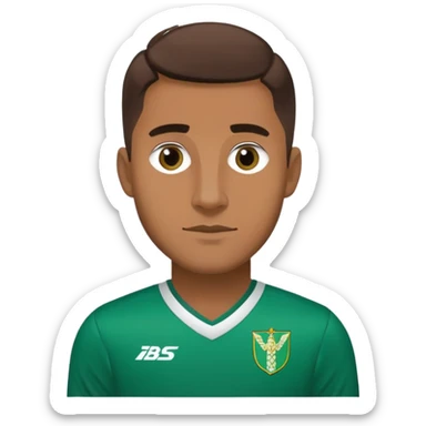 Antony con la camiseta del betis sticker