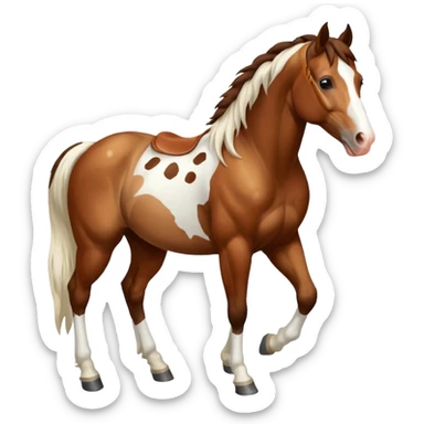 American Paint horse sticker
