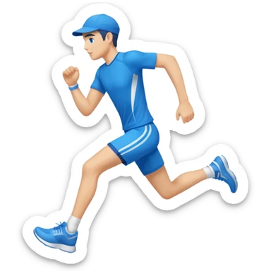 shorts with motion lines sticker