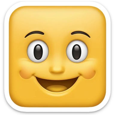 smiling face emoji alternate version sticker