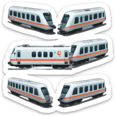 DB ICE train sticker