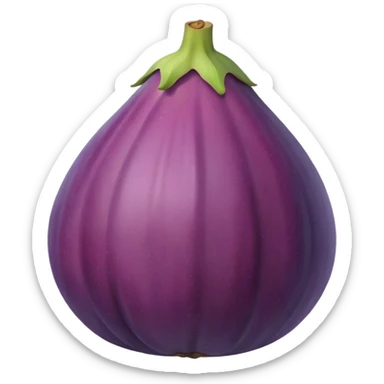 Fig sign emoji sticker